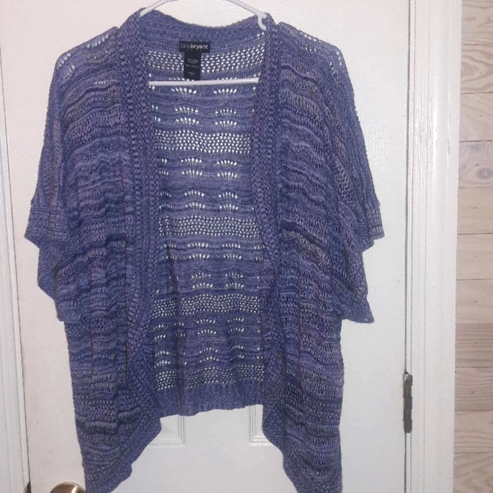 3 for $15 Lane bryant short sleeve shrug
